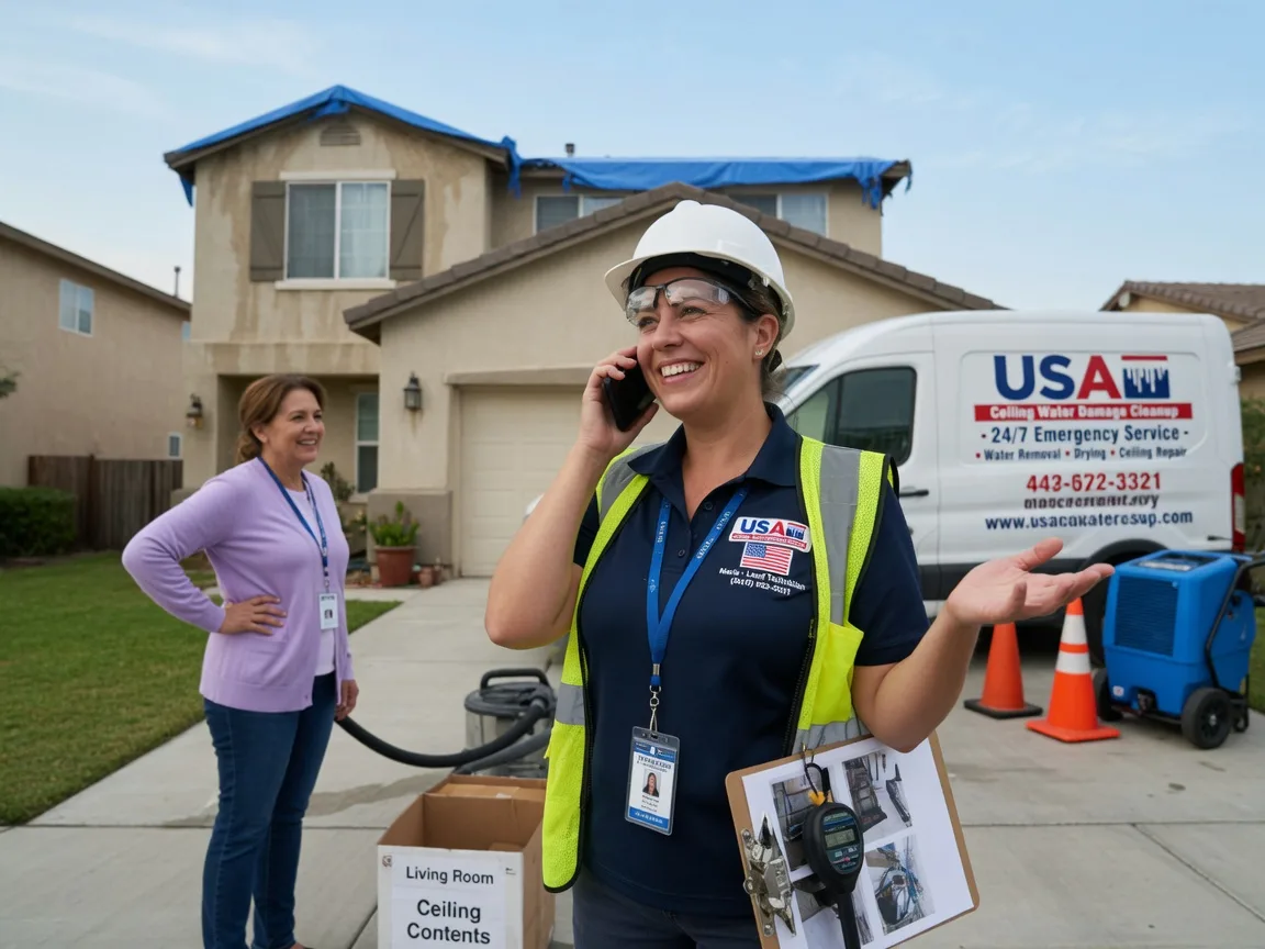 Ceiling Water Damage Restoration Amanda, OH FAQs
